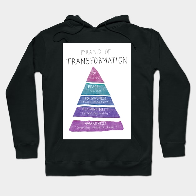 Pyramid of transformation resource Hoodie by empaduggan